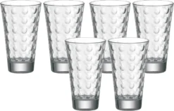 LEONARDO 012684 Optic Longdrinkbecher, Glas, 300 Ml, Ø 8 X 13 Cm, Klar (6 Stück) 9 LEONARDO 012684 Optic Longdrinkbecher, Glas, 300 Ml, Ø 8 X 13 Cm, Klar (6 Stück) -Küche Produkt Geschäft 323c8ba8ba1b8f9c8dbca60908abb038