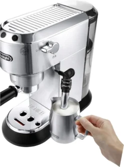 De'Longhi DeLonghi EC685.M Dedica Style Siebträger Espressomaschine Silber -Küche Produkt Geschäft 340f86b0451fa126a765edc5451f74d9