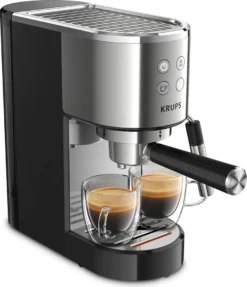 Krups XP 442 - Espresso Siebträger - Edelstahl/schwarz -Küche Produkt Geschäft 3417ed834c65a35822c0a21bc073fabf