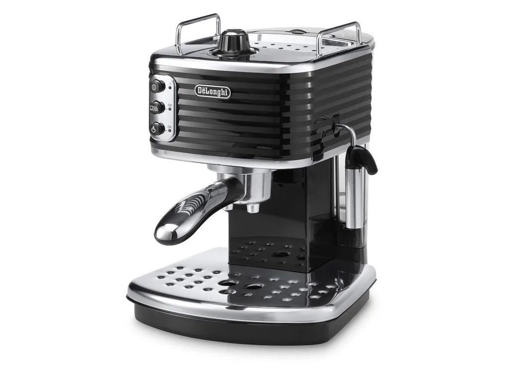 De'Longhi DeLonghi ECZ351BK Scultura Espressomaschine Siebträger Schwarz 1 De'Longhi DeLonghi ECZ351BK Scultura Espressomaschine Siebträger Schwarz