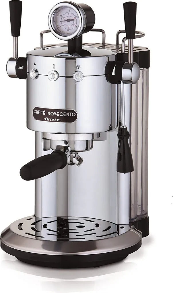 Ariete Espressomaschine Caffe Novecento 1105 W Silbern 8 Ariete Espressomaschine Caffe Novecento 1105 W Silbern – Bild 8