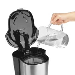 Kaffeemaschine Filter Kaffeemaschine 10 Tassen Thermoskanne Edelstahl Glaskanne -Küche Produkt Geschäft 36fc92bb80dd9647f13d11da7411e42c