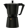 Pezzetti Espressokocher Italexpress 6 Tassen Aluminium Schwarz