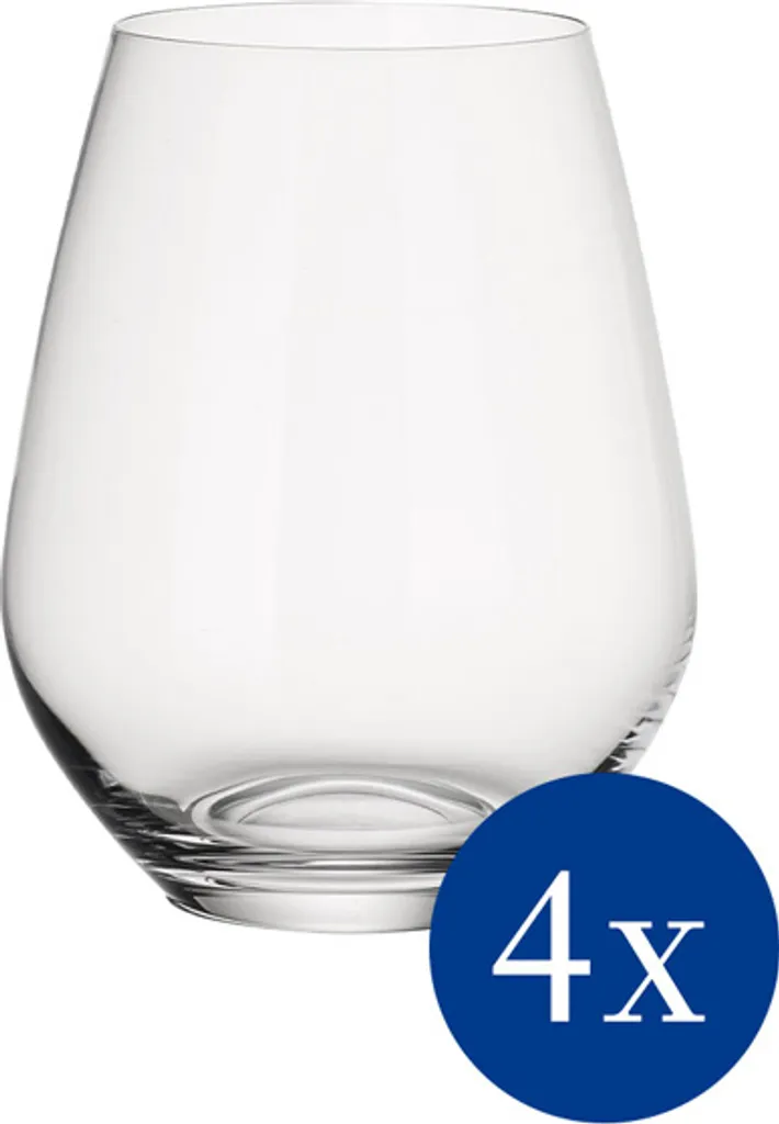 Villeroy & Boch Wasserglas Set Ovid Klar, 4 Tlg. 1 Villeroy & Boch Wasserglas Set Ovid Klar, 4 Tlg.