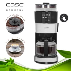 Caso Filterkaffeemaschine Grande Aroma 100 Mahlwerk 10 Tassen LED Timer 1000 W -Küche Produkt Geschäft 3a5356b6b2d550e736a944c6f32fbac4