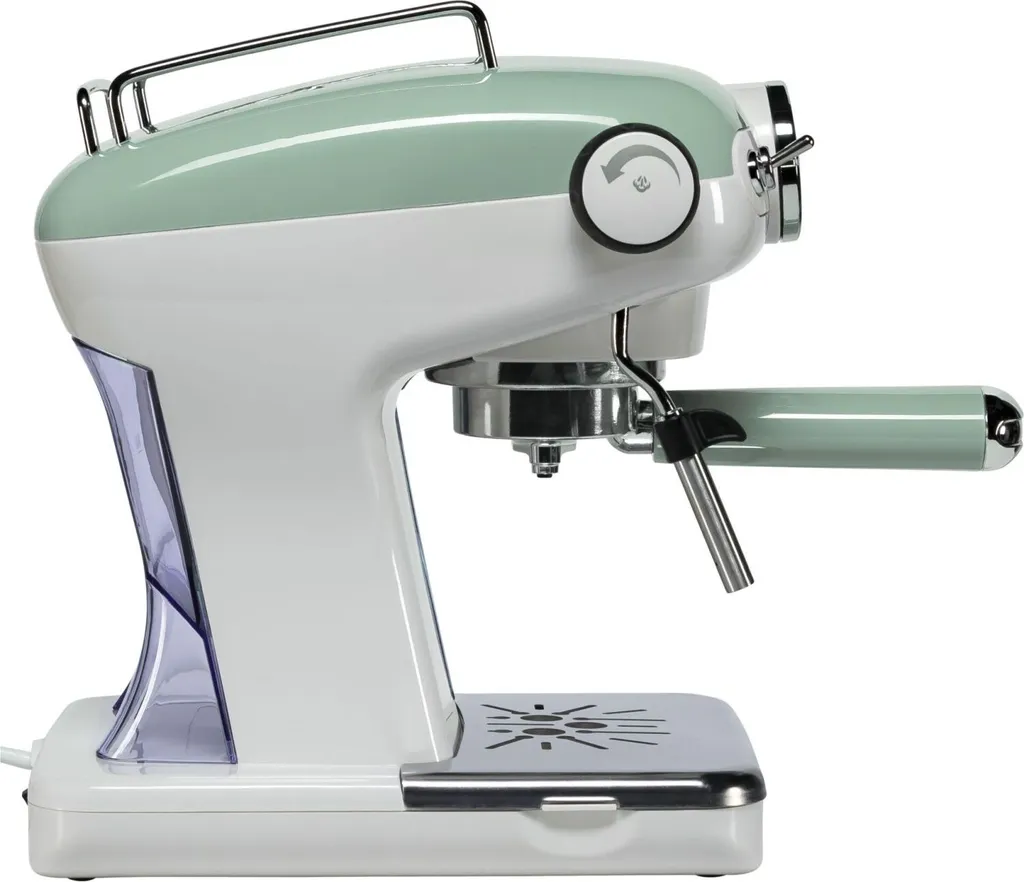 Ariete Vintage Siebträger-Espressomaschine Grün 8 Ariete Vintage Siebträger-Espressomaschine Grün – Bild 8