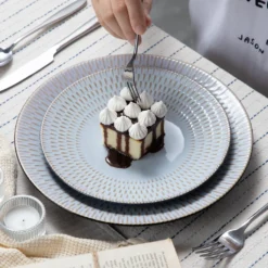 Kombiservice Steinzeug, Vancasso PLUVO Tafelservice, 16-teiliges Ess Geschirrset Mit Je 4 Speisetellern, Kuchentellern, Schalen Und Tassen Für 4 Personen 14 Kombiservice Steinzeug, Vancasso PLUVO Tafelservice, 16-teiliges Ess Geschirrset Mit Je 4 Speisetellern, Kuchentellern, Schalen Und Tassen Für 4 Personen -Küche Produkt Geschäft 3b31043b48eceba82c675d1d794d526d