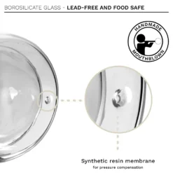 Creano 6er-Set Thermo-Tasses "Hummi" Für Tee/Latte Macchiato, Doppelwandig, Mit Kolibri-Muster | 250ml In Exklusiver Geschenkpackung -Küche Produkt Geschäft 3dffffe8ae824b33349e3819613803fb