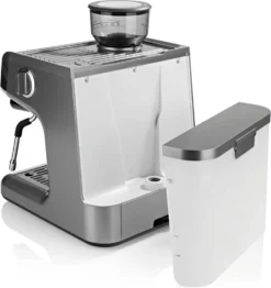 BEEM ESPRESSO-GRIND-PROFESSION Espresso-Siebträgermaschine Mit Mahlwerk - 15 Bar Espressomaschine Siebträger Maschine Barista Kaffee Mahlwerk Milchaufschäumer -Küche Produkt Geschäft 423a3bc13f816e789979627f995cc4dd