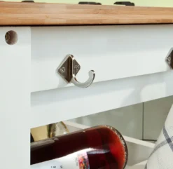 SoBuy Servierwagen, Küchenwagen, Küchenregal, B58xT40xH90cm FKW16-WN -Küche Produkt Geschäft 44de6849c3bc055be60ddf427d77986f