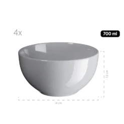 Mäser 931914 Kombiservice Pastell Selection Für 4 Personen, Steinzeug, Grau (1 Set, 16-teilig) -Küche Produkt Geschäft 461cb3a76ba9a76e4fa926b650885ffb