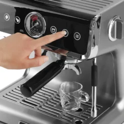 BEEM ESPRESSO-GRIND-PROFESSION Espresso-Siebträgermaschine Mit Mahlwerk - 15 Bar Espressomaschine Siebträger Maschine Barista Kaffee Mahlwerk Milchaufschäumer -Küche Produkt Geschäft 46761b095eef22d5b4ce94d9de7db5d0
