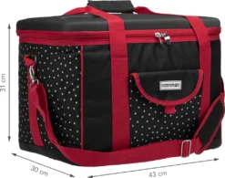 Riesige Kühltasche Picknicktasche XL Schwarz Weiß - Snövit - Schwarz 13 Riesige Kühltasche Picknicktasche XL Schwarz Weiß - Snövit - Schwarz -Küche Produkt Geschäft 47233a26b9274a34779218c46914e620