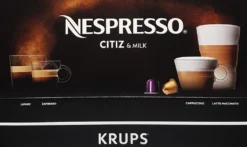 Krups XN7615.19 Nespresso Citiz & Milk Kaffeekapselmaschine (1260 Watt, Wassertankkapazität: 1l, Pumpendruck: 19 Bar) Rot 18 Krups XN7615.19 Nespresso Citiz & Milk Kaffeekapselmaschine (1260 Watt, Wassertankkapazität: 1l, Pumpendruck: 19 Bar) Rot -Küche Produkt Geschäft 484f720b0583a576a6655ffec56785a1