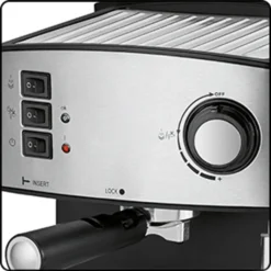 Clatronic ES 3643 Espresso- Und Cappuccino-Automat, 15 Bar Pumpdruck, Tassenvorwärmfunktion, Mit Aufschäum- Und Heißwasserfunktion -Küche Produkt Geschäft 4938fb865ea8fea13af3f770d00703f2