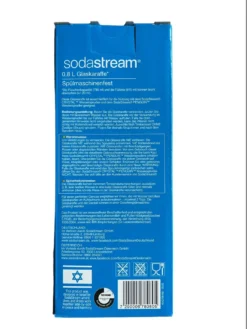 SodaStream Glaskaraffe Mit Schraubverschluss -Küche Produkt Geschäft 4c06268cca7a91722fe0e151d1a63efe