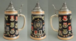Bierkrug Mit Deckel Deutschland Bundesländer 0,5 Liter 7 Bierkrug Mit Deckel Deutschland Bundesländer 0,5 Liter -Küche Produkt Geschäft 4d402d84f2c33b4f8836c290671e8d6c