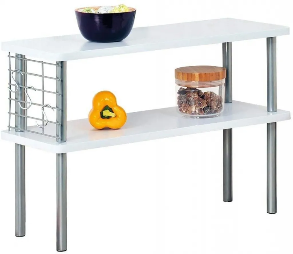 KESPER Küchen-Regal, Farbe: Weiß, 55 X 20 X 38 Cm, 27821 3 KESPER Küchen-Regal, Farbe: Weiß, 55 X 20 X 38 Cm, 27821 – Bild 3