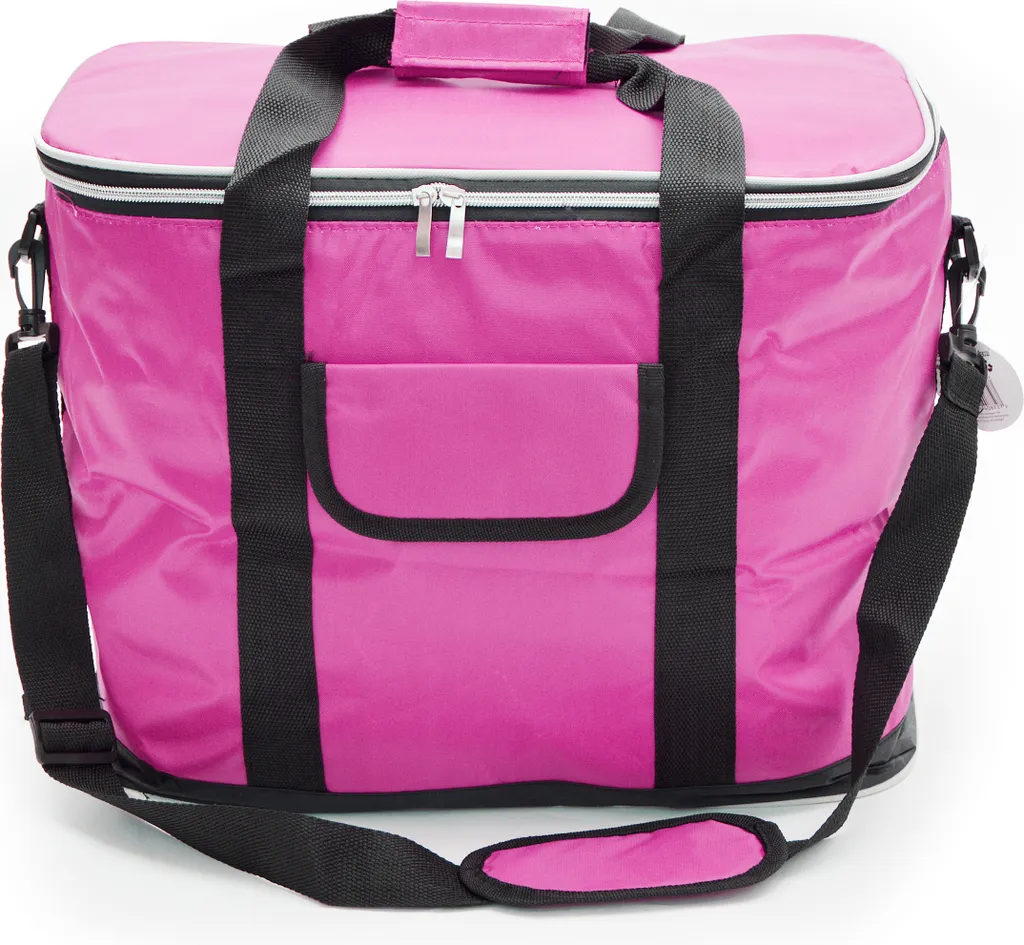 Kühltasche 30L Mit Schultergurt, XXL Isolier Kühlbox - Fuchsia/ Pink 1 Kühltasche 30L Mit Schultergurt, XXL Isolier Kühlbox - Fuchsia/ Pink