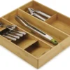 Joseph Joseph DrawerStore™ Bamboo Organizer Für Besteck, Küchenhelfer & Kochzubehör - Holz
