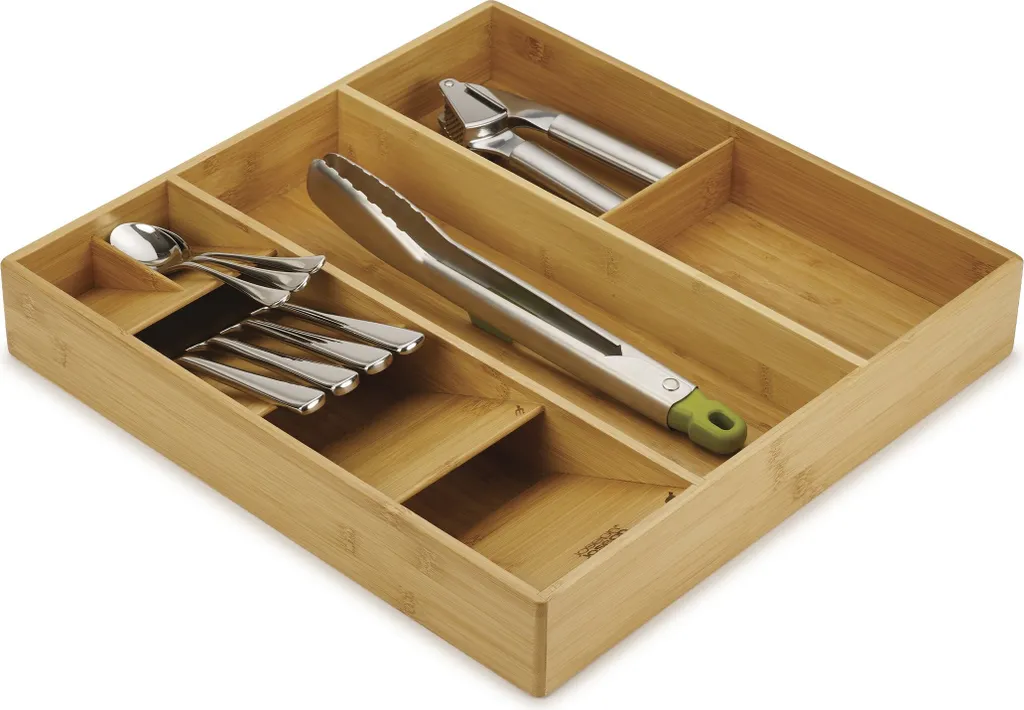Joseph Joseph DrawerStore™ Bamboo Organizer Für Besteck, Küchenhelfer & Kochzubehör - Holz 1 Joseph Joseph DrawerStore™ Bamboo Organizer Für Besteck, Küchenhelfer & Kochzubehör - Holz