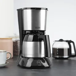 Kaffeemaschine Filter Kaffeemaschine 10 Tassen Thermoskanne Edelstahl Glaskanne -Küche Produkt Geschäft 5545f06bbca06a7f92a00e88decc509e