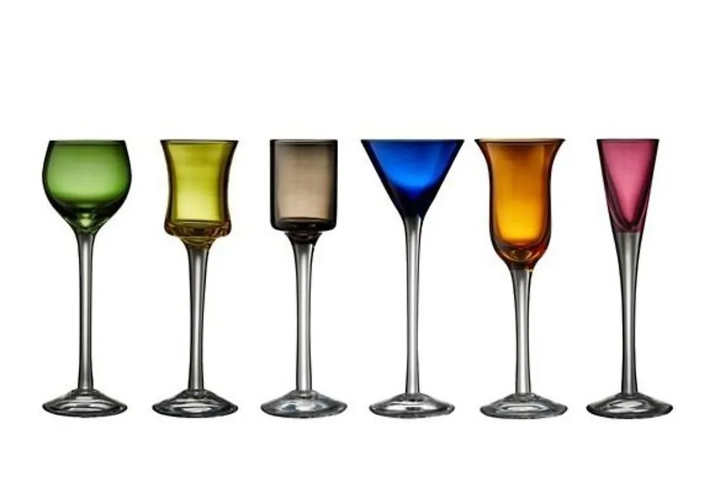 Lyngby Likörgläser 2,5 Cl Bis 4 Cl 6er Set Bunt 1 Lyngby Likörgläser 2,5 Cl Bis 4 Cl 6er Set Bunt