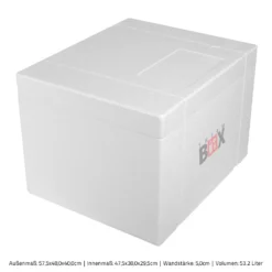 Styroporbox 53W | Wand: 5,0cm | Volumen: 53,2L | Innenmaß:47x38x29cm | Weiß Isolierbox Thermobox Kühlbox Warmhaltebox 14 Styroporbox 53W | Wand: 5,0cm | Volumen: 53,2L | Innenmaß:47x38x29cm | Weiß Isolierbox Thermobox Kühlbox Warmhaltebox -Küche Produkt Geschäft 5836d7b30a64b777301e32c023f648f7
