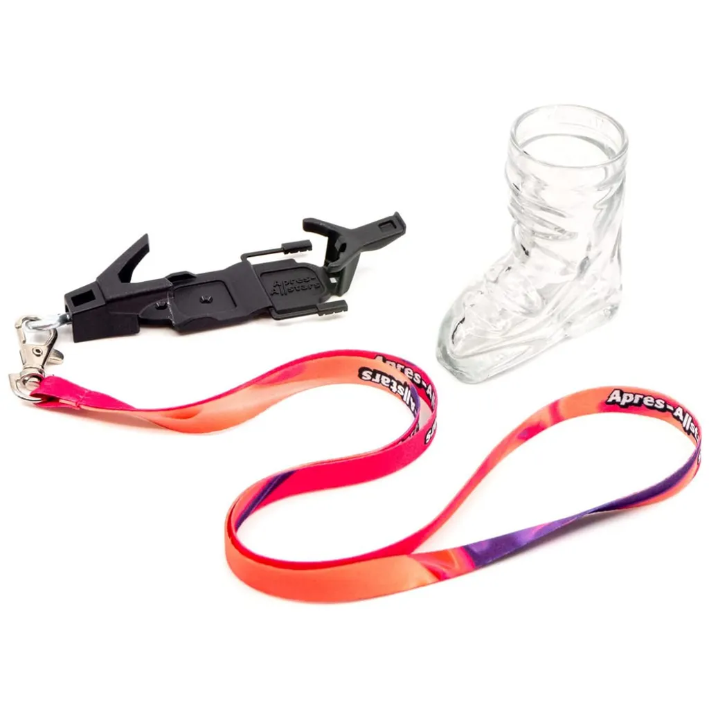 1 Schnapsglas In Ski Form Mit Bindung Und Umhängeband Der Absolute Hingucker 1 1 Schnapsglas In Ski Form Mit Bindung Und Umhängeband Der Absolute Hingucker