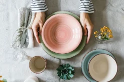 Mäser 931876 Tafelservice Lumaca Für 6 Personen, Steinzeug, Olivegrün (1 Set, 18-teilig) -Küche Produkt Geschäft 5c77b9227323a48c6aa7523f0f3b8367