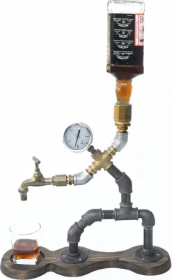 Skye Decor, Almıla- DSP004EVL, Nussbaum, Sonstige Küchenaufbewahrung, 38x40x13 Cm, 100% Metall