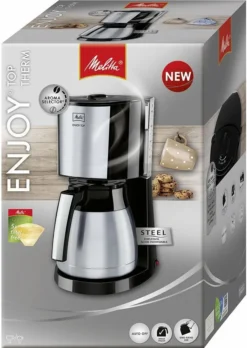 MELITTA Kaffeeautomat 1017-08 10Tassen Thermokanne 1000Watt Schwarz -Küche Produkt Geschäft 5e813a12da271944e052a0d5ed7ebf2b