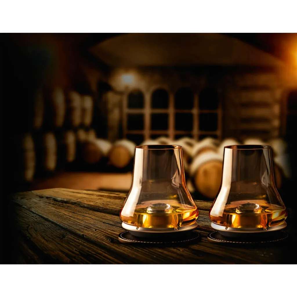 Peugeot Whiskyglas-Verkostungsset Les Impitoyables, Duo Set Dégustation, 2 Gläser Mit Kühlsockeln, 266158 2 Peugeot Whiskyglas-Verkostungsset Les Impitoyables, Duo Set Dégustation, 2 Gläser Mit Kühlsockeln, 266158 – Bild 2