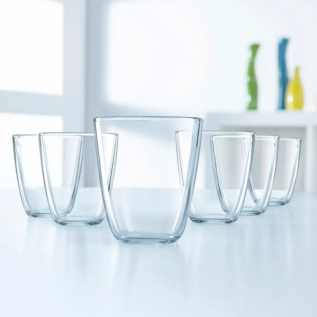 Luminarc ARC H5663 Concepto Trinkglas, Wasserglas, Saftglas, 310ml, Glas, Transparent, 6 Stück 3 Luminarc ARC H5663 Concepto Trinkglas, Wasserglas, Saftglas, 310ml, Glas, Transparent, 6 Stück – Bild 3