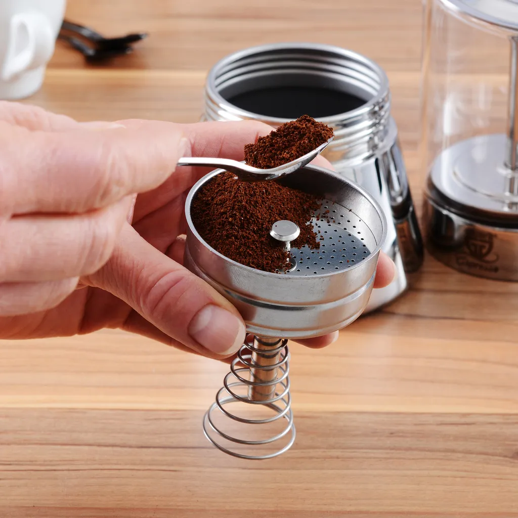 GRÄWE Espressokocher Mit Glaskanne, 9 Tassen 11 GRÄWE Espressokocher Mit Glaskanne, 9 Tassen – Bild 11