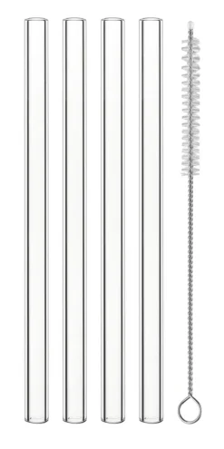 Nachtmann Tastes Good Vorteilsset 4 Gin Tonic Gläser + 4 Glastrinkhalme + Reinigungsbürste -Küche Produkt Geschäft 612432731645519aca43636b302ee626