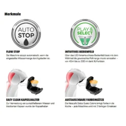 De'Longhi DeLonghi Kapselmaschine Dolce Gusto Colors, Weiß Mit Aufsätzen In Rot, Blau, Gelb -Küche Produkt Geschäft 614f8f06cb93ed77f01fc6810446209d