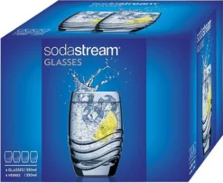 Sodastream Trinkglas 4er-Pack, Passend Zu Sodastream-Glaskaraffen 17 Sodastream Trinkglas 4er-Pack, Passend Zu Sodastream-Glaskaraffen -Küche Produkt Geschäft 61840cf9cd39087b7b54d3c4338713a6