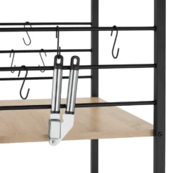 Tectake Servierwagen Rugby 65,5x45,5x88,5cm - Industrial Holz Hell, Eiche Sonoma -Küche Produkt Geschäft 61f33cc3fae4144e76e97f8465b58b5e