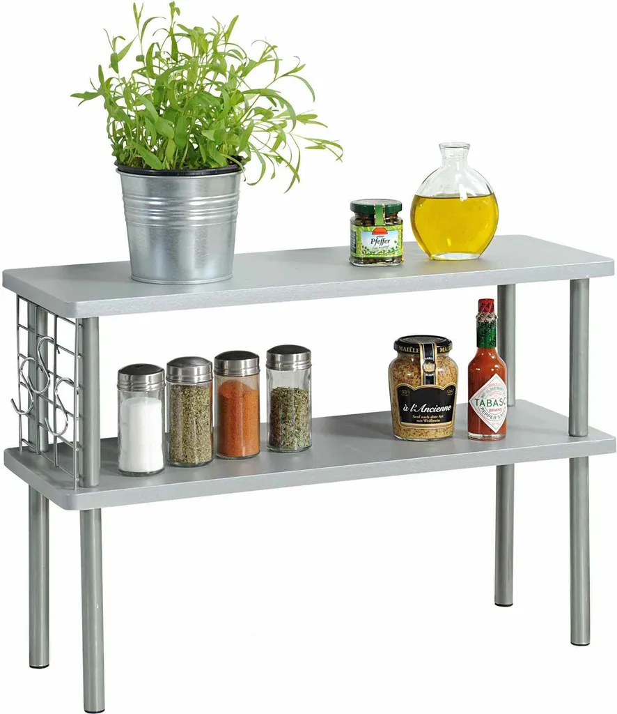 KESPER Küchen-Regal, Farbe: Weiß, 55 X 20 X 38 Cm, 27821 8 KESPER Küchen-Regal, Farbe: Weiß, 55 X 20 X 38 Cm, 27821 – Bild 8