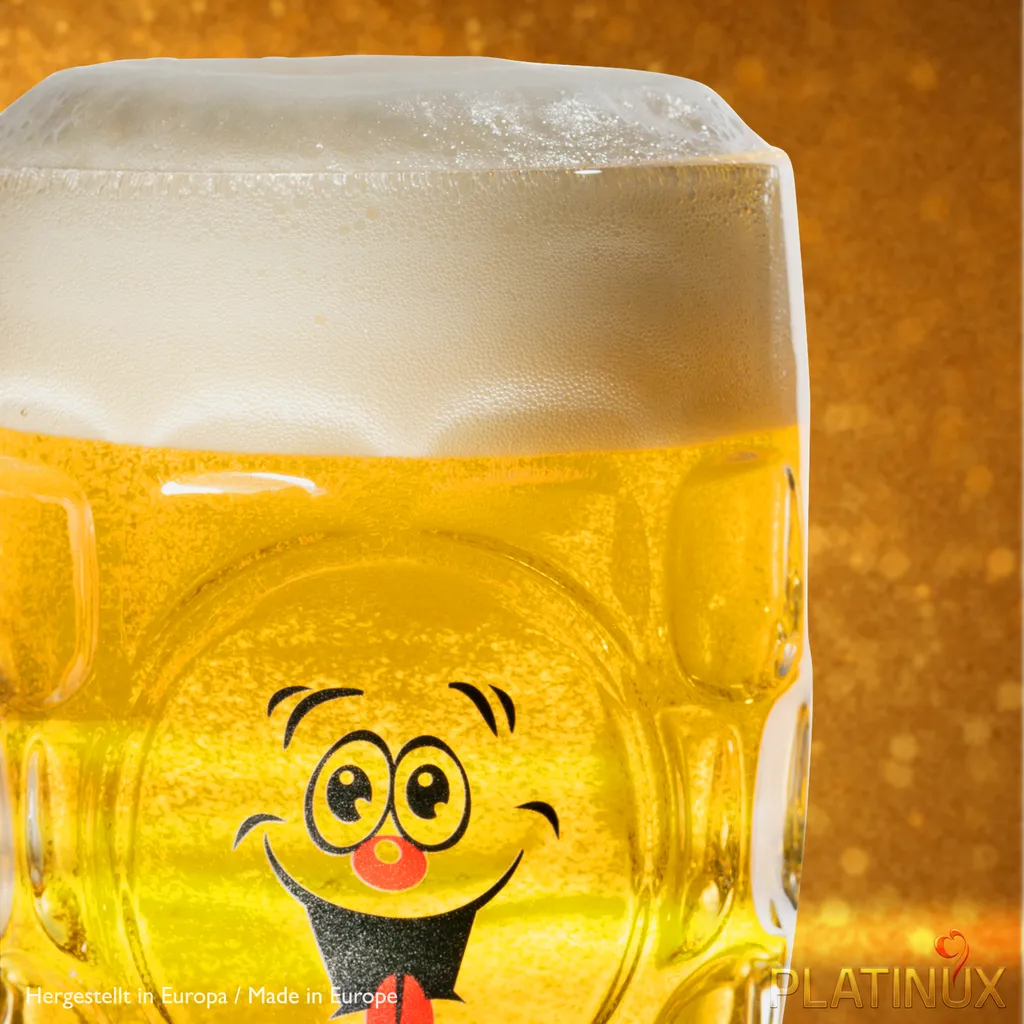 Biergläser 0,5L (max 700ml) Mit Henkel Und Lustigen Motiven Set 6 Teilig Bierkrug Karnevalsgläser 6 Biergläser 0,5L (max 700ml) Mit Henkel Und Lustigen Motiven Set 6 Teilig Bierkrug Karnevalsgläser – Bild 6