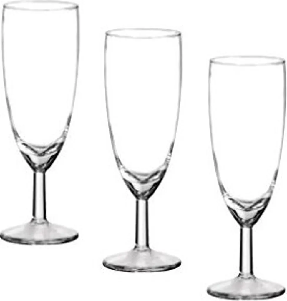 12 Sektgläser Set