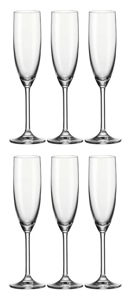 Leonardo 063314 Sektglas Set Daily 6-teilig 4 Leonardo 063314 Sektglas Set Daily 6-teilig – Bild 4