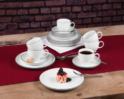 Seltmann Weiden Black Line 36 Tlg. Tafelservice Weiß Schwarz Modern Porzellan -Küche Produkt Geschäft 6b8a4313e0a2387d2c516daf926a56ba