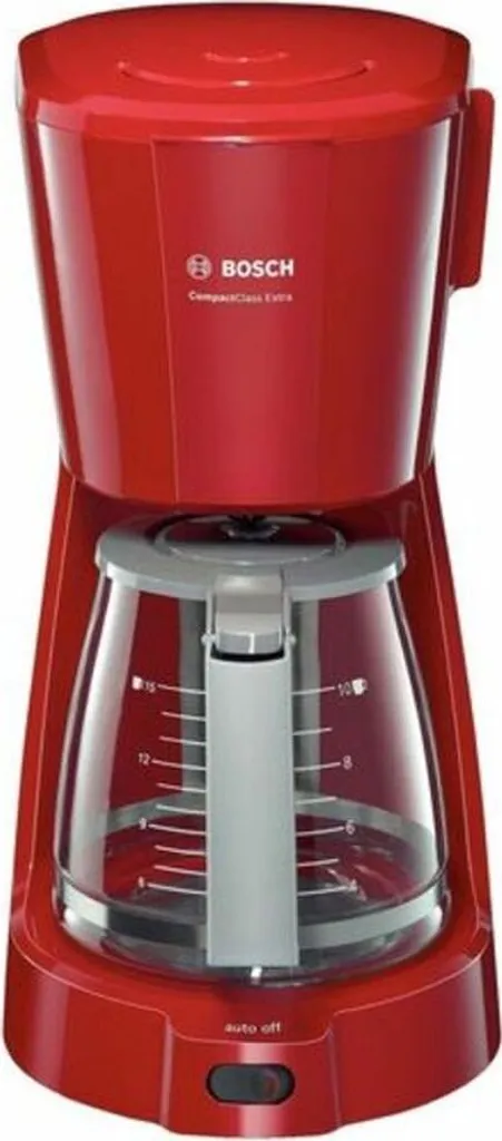 Bosch TKA3A034 CompactClass Kaffeemaschine Extra Rot 2 Bosch TKA3A034 CompactClass Kaffeemaschine Extra Rot – Bild 2