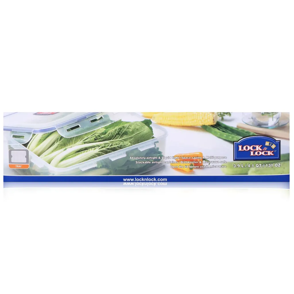 Lock & Lock Lock&Lock HPL834 Multifunktionsbox 3,9L - Luft Und Wasserdicht (2er Pack) 2 Lock & Lock Lock&Lock HPL834 Multifunktionsbox 3,9L - Luft Und Wasserdicht (2er Pack) – Bild 2