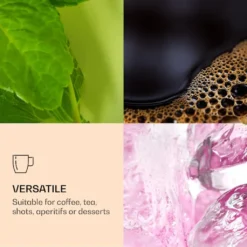 DUOS 4X 410ml Jumbo Doppelwandige Thermo-Gläser + 4X Edelstahl-LÖFFEL, Für Latte Macchiato, Cocktails, Vorspeisen By Feelino 11 DUOS 4X 410ml Jumbo Doppelwandige Thermo-Gläser + 4X Edelstahl-LÖFFEL, Für Latte Macchiato, Cocktails, Vorspeisen By Feelino -Küche Produkt Geschäft 6f6bb03a4fa8951b2abdf995f6fd6321