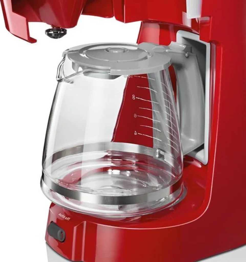 Bosch TKA3A034 CompactClass Kaffeemaschine Extra Rot 7 Bosch TKA3A034 CompactClass Kaffeemaschine Extra Rot – Bild 7