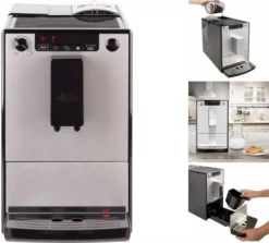 MELITTA E950-666 - Automatische Kaffeemaschine Solo Pure Silver - 1400 W - 3 Intensitätseinstellungen - 125 G Bohnenbehälter -Küche Produkt Geschäft 734367be6a9f325577ea3a6d19e116c1