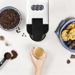Princess 4-in-1 Multi-Kapsel-Kaffeemaschine 1450W 0,8L Schwarz Silbern -Küche Produkt Geschäft 74f71e592bb98e0146c9ef67f4847468
